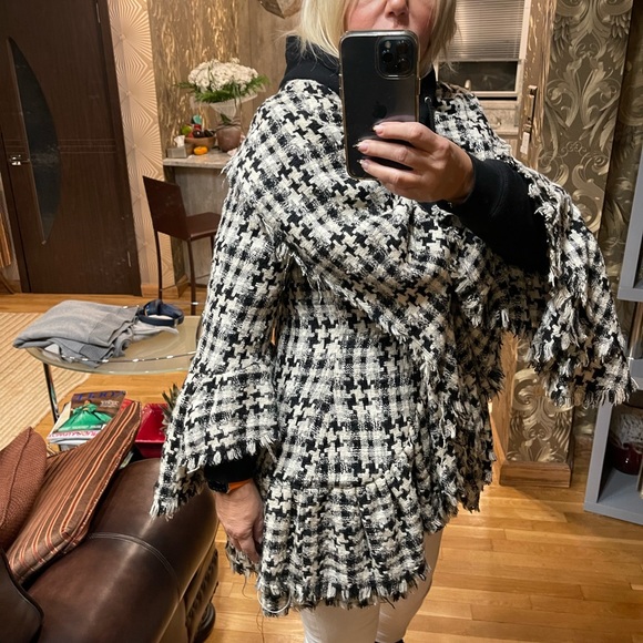 Anne Fontain tweeted fitted jailing jacket size fr40 - Picture 3 of 16